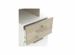 Bureau Platon 135x55cm - decor - kronberg eik & wit
