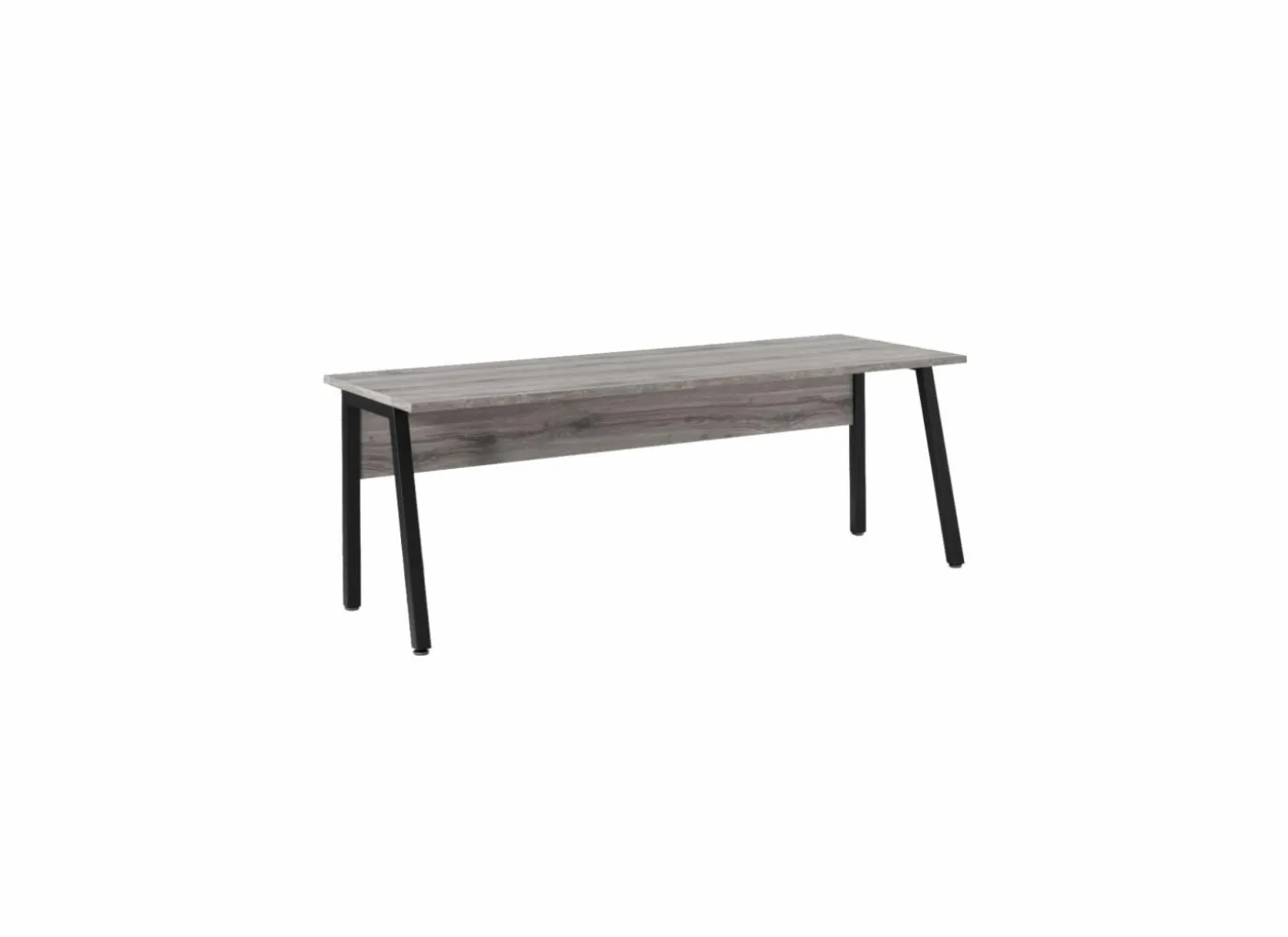 Bureau Pronto 2 200x80x73cm - melamine - sherman grijs