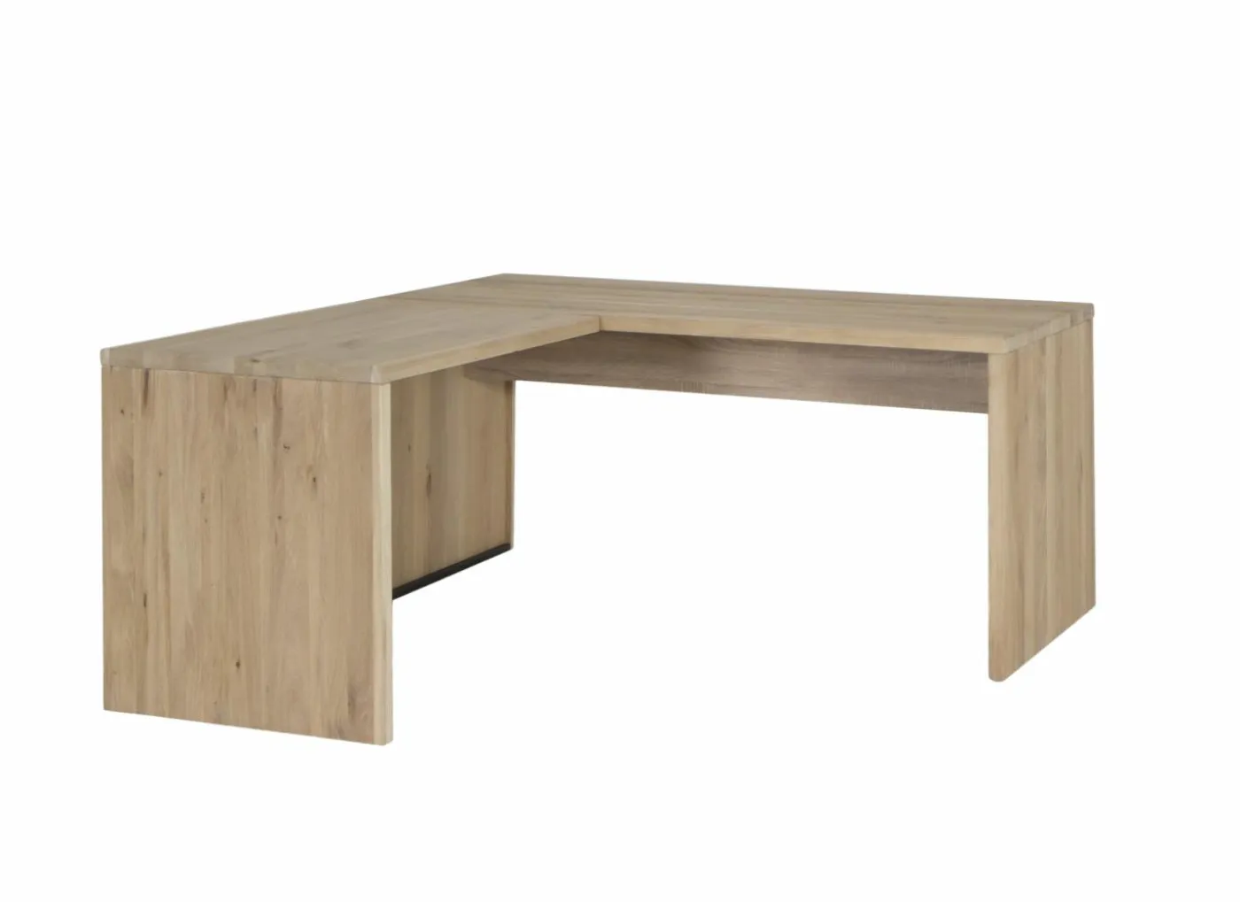 Bureau Yoda 160x80x76cm - eik massief - naturel