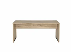 Bureau Yoda 180x80x76cm - eik massief - naturel