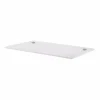 Bureaublad Prima 120x80x3cm - decor - wit