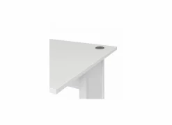 Bureaublad Prima 120x80x3cm - decor - wit