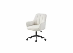 Bureaustoel Bonzo  57x60x95cm - stof - wit