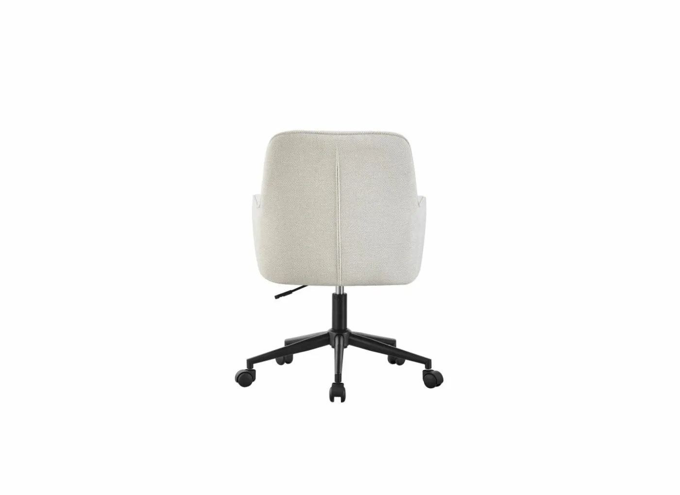 Bureaustoel Bonzo 57x60x95cm - stof - wit