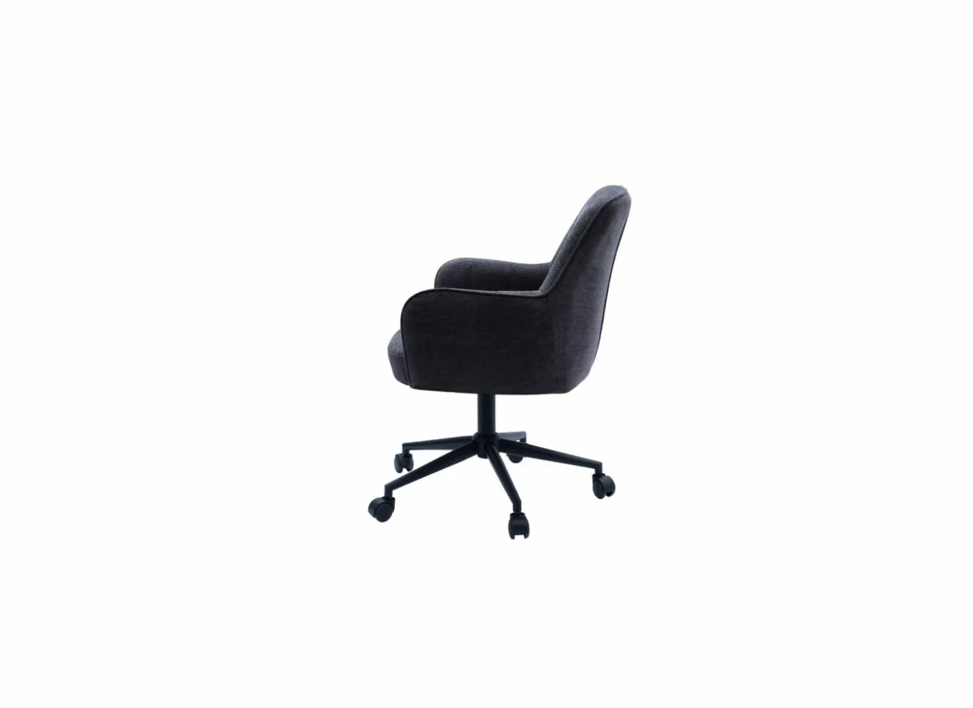 Bureaustoel Bonzo 57x60x95cm - tissu - antraciet