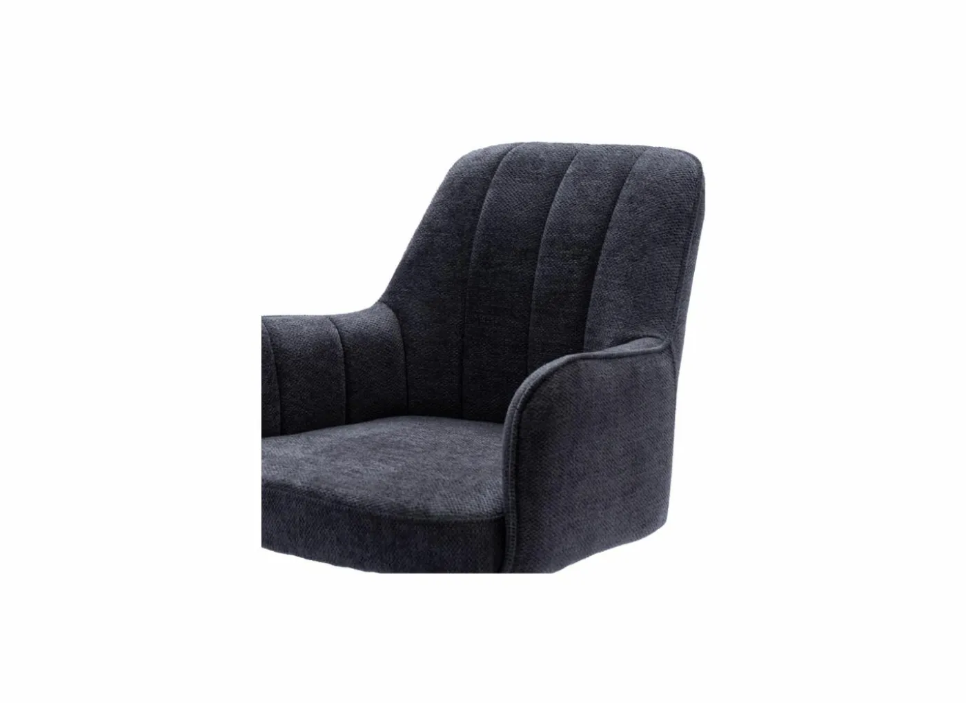 Bureaustoel Bonzo 57x60x95cm - tissu - antraciet