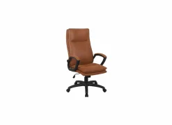 Bureaustoel Cougar 61x69,5x120cm - stof - bruin