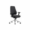 Bureaustoel Geronimo 66x61,5x104,5cm - stof - zwart