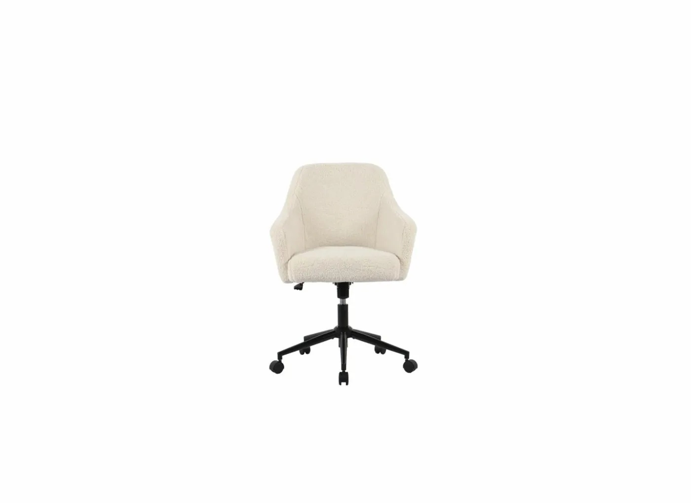 Bureaustoel Icy 66x63x87,5cm - stof - wit