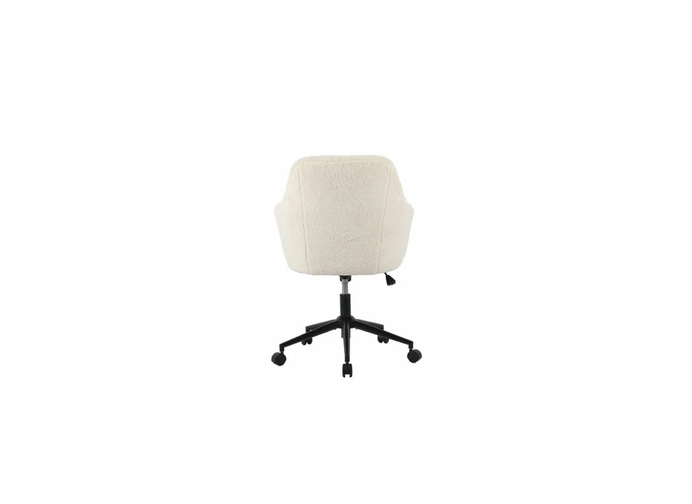 Bureaustoel Icy 66x63x87,5cm - stof - wit