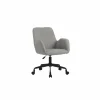 Bureaustoel Mind 60x59x91,5cm - stof - grijs