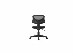 Bureaustoel Nola 43x48x89,5cm - stof - zwart