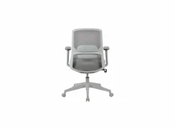 Bureaustoel Office 64x57,5x91cm - stof - grijs