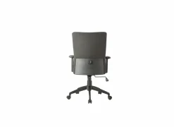 Bureaustoel Sean 60x56,5x94cm - stof - donkergrijs