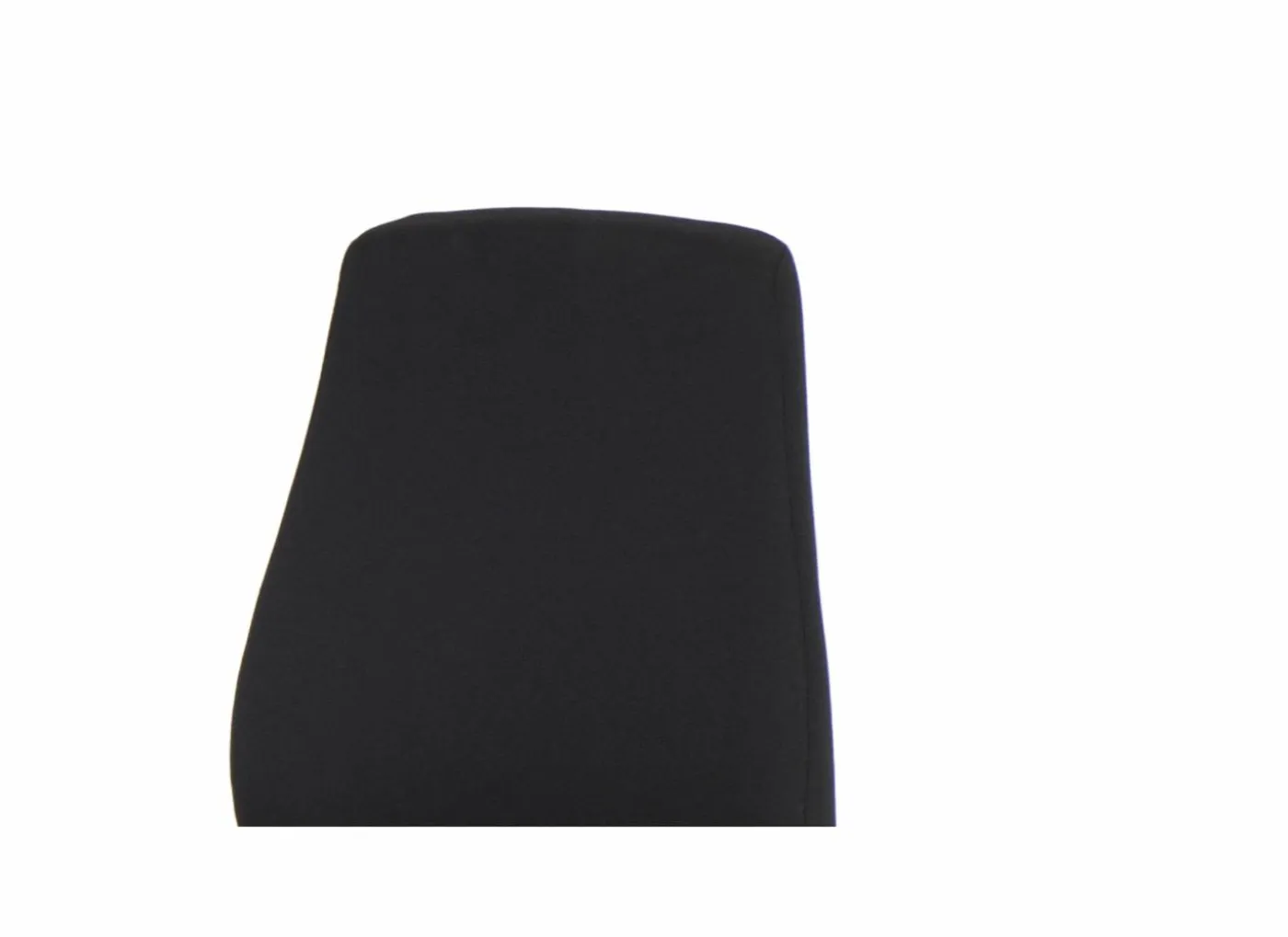 Bureaustoel Sigmund 47x49x107cm - stof - zwart