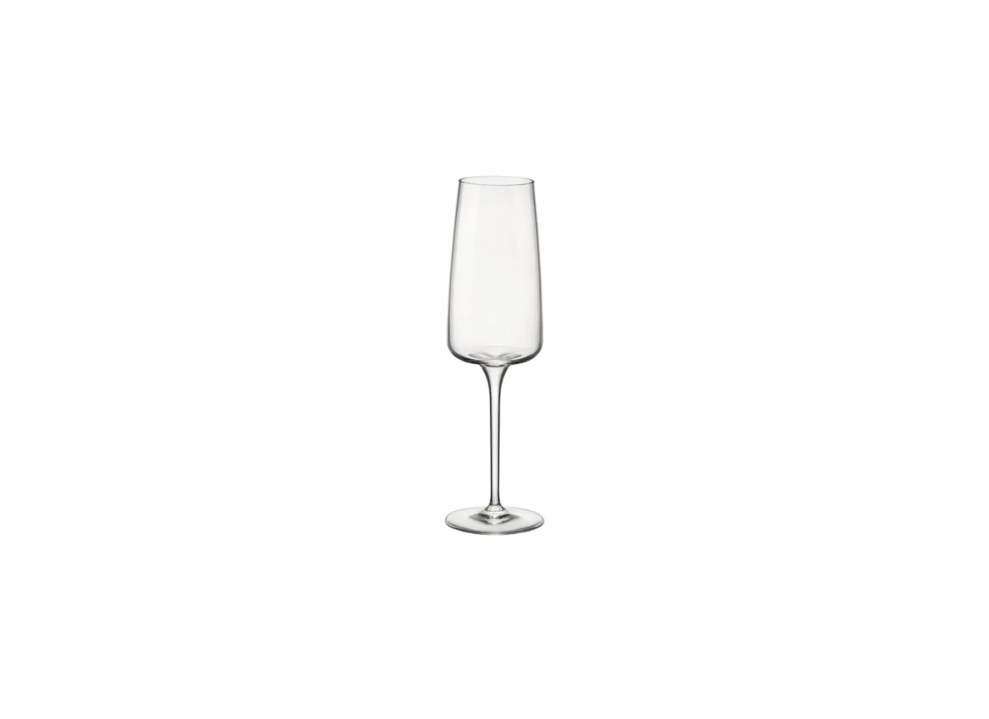 Champagneglas Planeo 24cl - glas - transparant set van 4