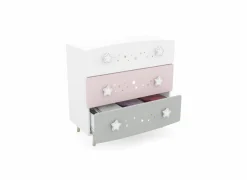 Commode Etoiles 87x41x87cm - decor - multicolor