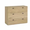 Commode Holmes 110x45x90cm - MDF - eik