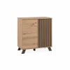 Commode Medan  80x40x85cm - melamine - artisanale eik