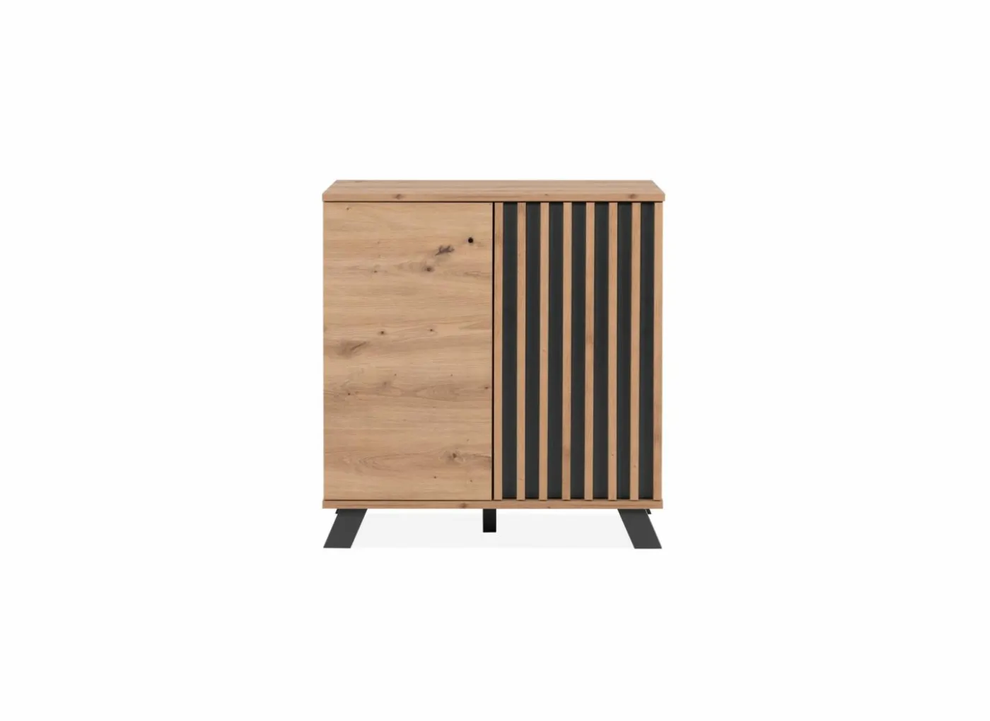 Commode Medan 80x40x85cm - melamine - artisanale eik
