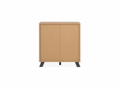 Commode Medan 80x40x85cm - melamine - artisanale eik