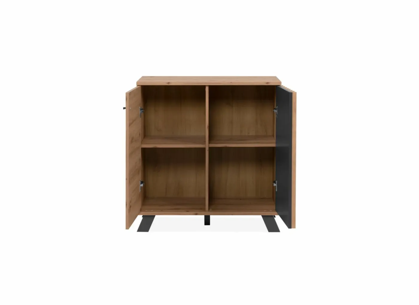 Commode Medan 80x40x85cm - melamine - artisanale eik