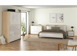 Commode Next 119x48x84cm - decor - wit/jackson hickory