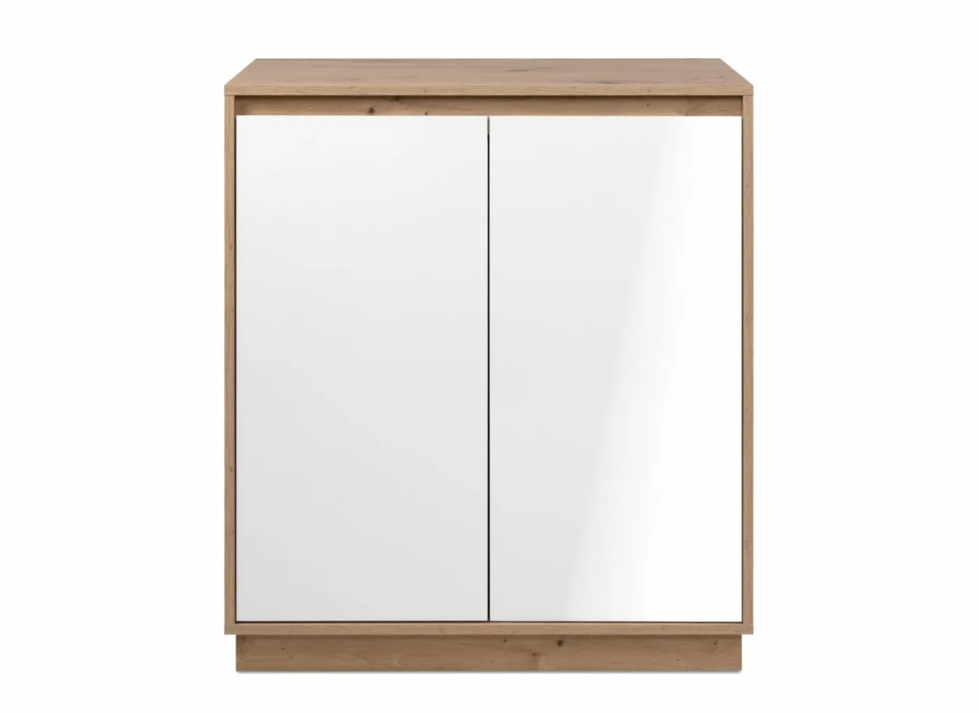 Commode Phoenix 79cm - decor - artisanale eik & wit
