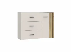 Commode Waikato 120x41x91cm - decor - mauvella eik & zand