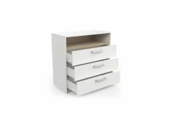 Commode Watson 83x40x81cm - decor - kronberg eik & wit
