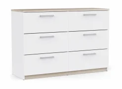 Commode Watson 119x41xH81cm - decor - kronberg eik & wit