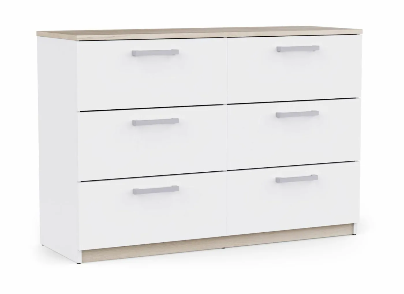 Commode Watson 119x41xH81cm - decor - kronberg eik & wit