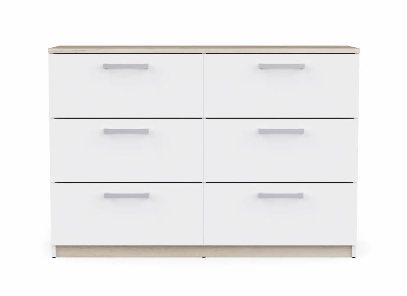 Commode Watson 119x41xH81cm - decor - kronberg eik & wit