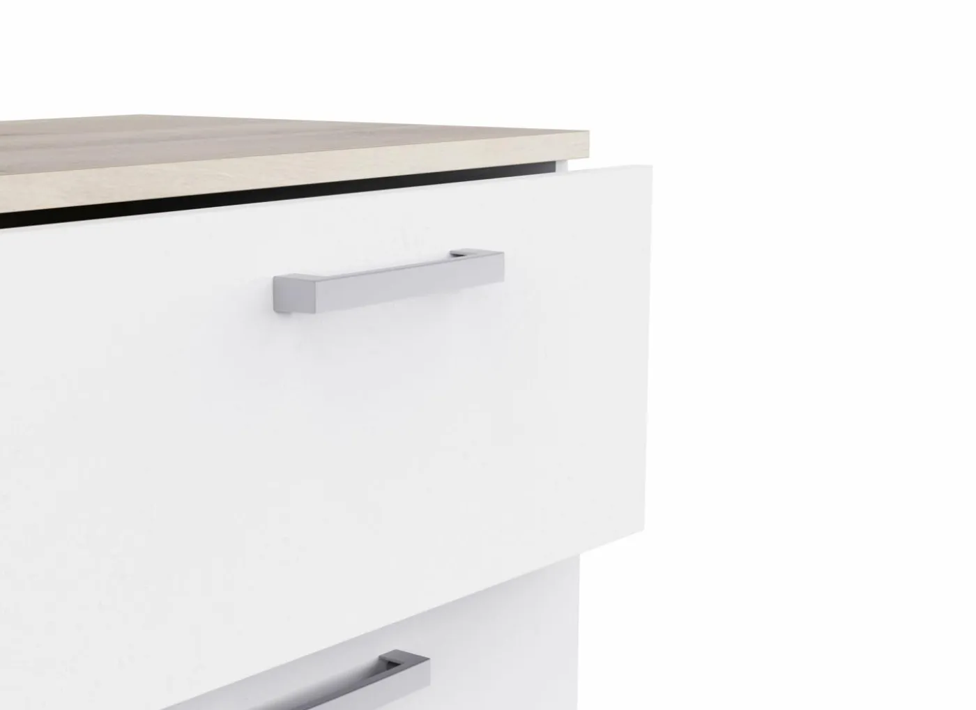 Commode Watson 119x41xH81cm - decor - kronberg eik & wit