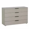 Commode 120x80x42cm - decor - fango/zwart