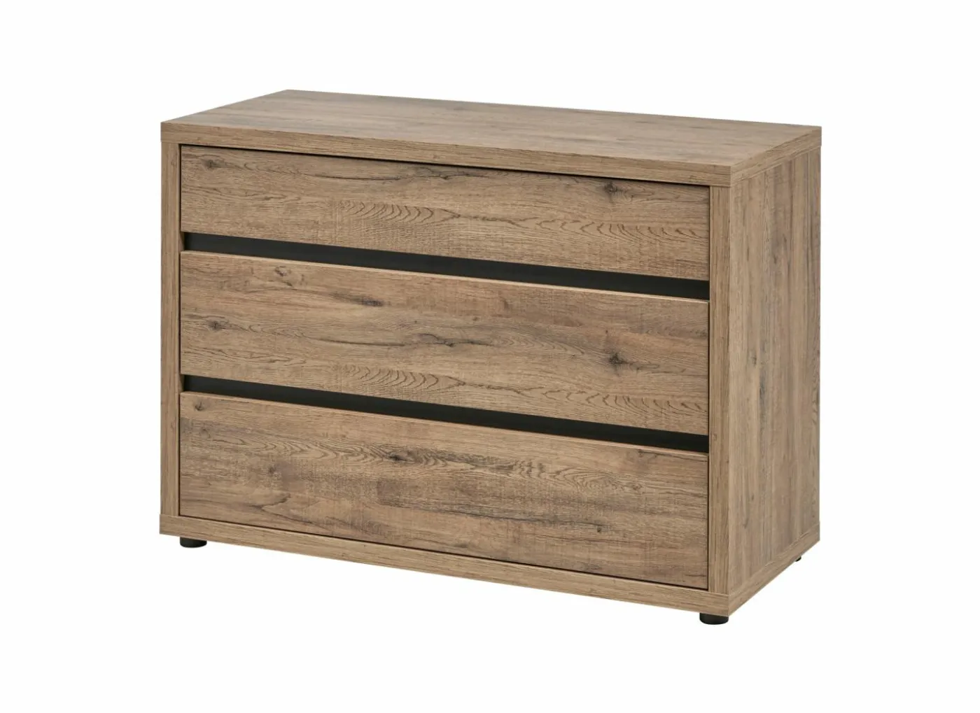 Commode 120x46x77cm - decor - scarlet eik