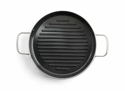 Dagelijkse Kost grillpan Ø28cm - aluminium - olijfgroen