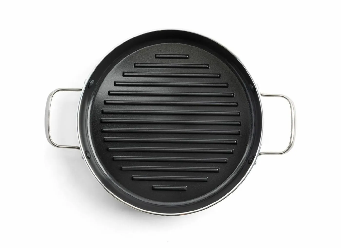 Dagelijkse Kost grillpan Ø28cm - aluminium - olijfgroen