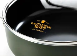 Dagelijkse Kost stoofpan Ø24cm - aluminium - olijfgroen