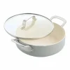 Dagelijkse Kost stoofpan Ø24cm - aluminium - beige & grijs