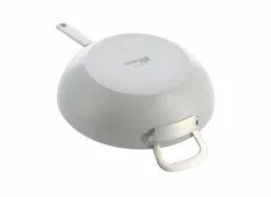 Dagelijkse Kost wokpan Ø28cm - aluminium - beige & grijs