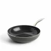 Dagelijkse Kost wokpan Ø28cm - aluminium - olijfgroen