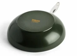 Dagelijkse Kost wokpan Ø28cm - aluminium - olijfgroen