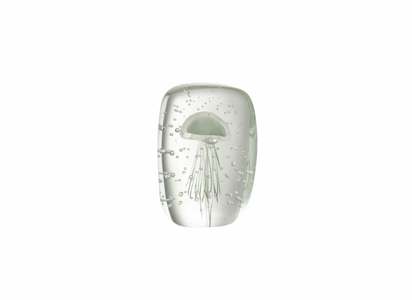 Deco Presse Papier Caly H10,5cm - glas - transparant
