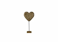 Deco Staand hart H35cm