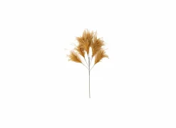 Decoratietak Feathers H95cm - kunststof - lichtbruin