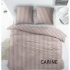 Dekbedovertrek Carine 200x220cm - katoen - roze