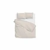 Dekbedovertrek Di Lino 240x220cm - flanel - beige