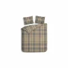 Dekbedovertrek Leonardo 260x240cm - katoen flanel - beige