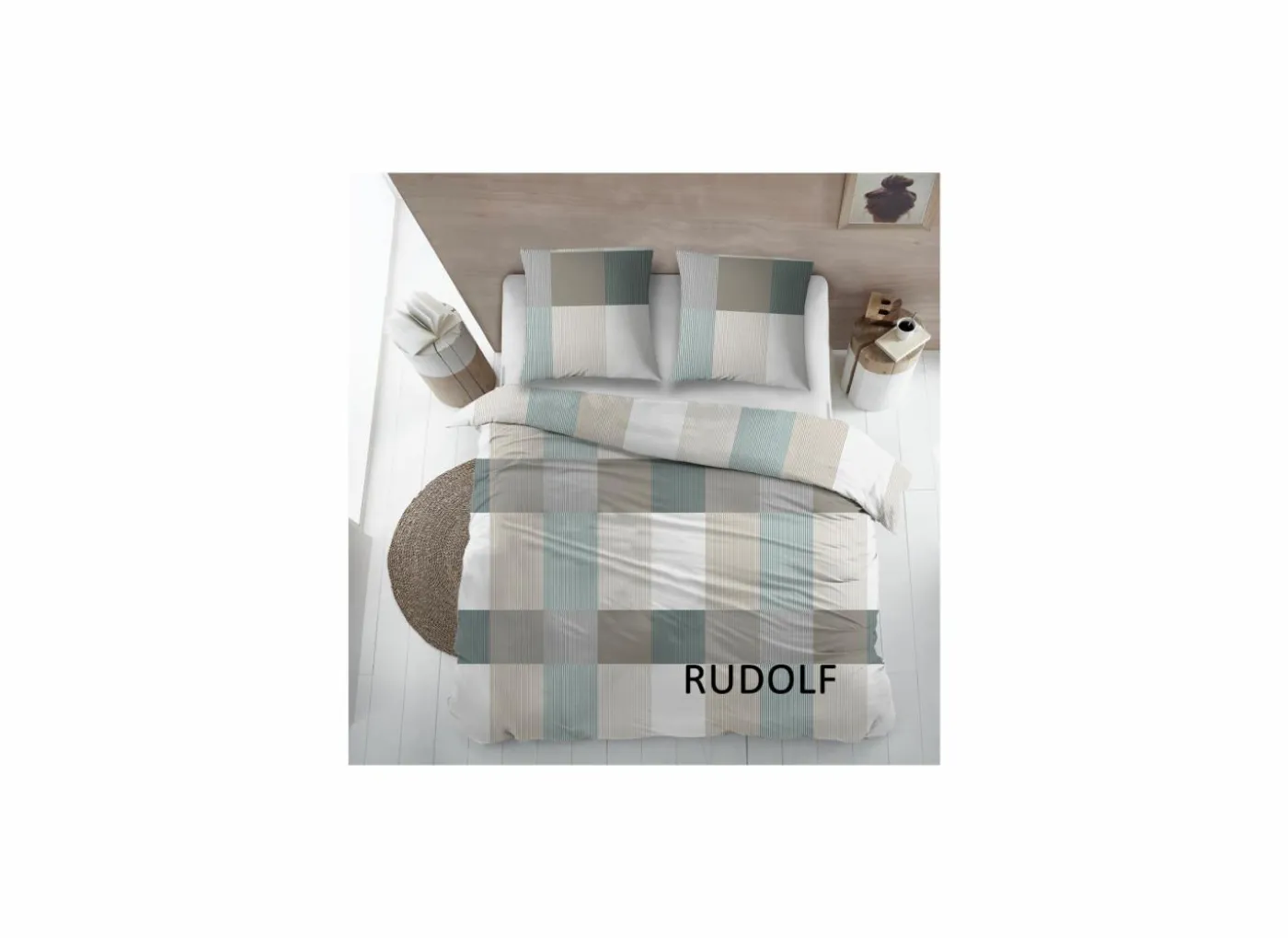 Dekbedovertrek Rudolf 240x220cm katoen